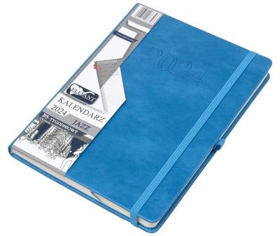 Opakowanie Kalendarz 2024 B5 tygodniowy Jazz niebieski