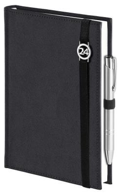 Opakowanie Kalendarz 2024 B6 Dzienny Cross czarny