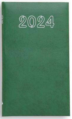 Okładka książki Kalendarz 2024 B7 Print - zielony
