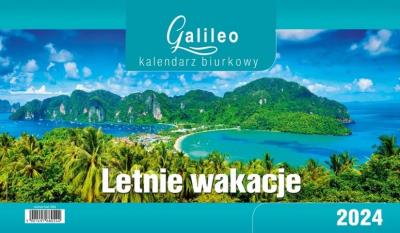Opakowanie Kalendarz 2024 Biurkowy Galileo Letnie Wakacje