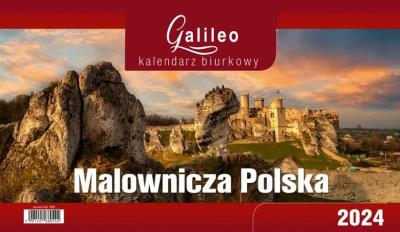 Opakowanie Kalendarz 2024 Biurkowy Galileo Malownicza Polska