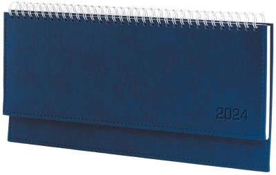 Opakowanie Kalendarz 2024 biurkowy leżący Vivella granatowy