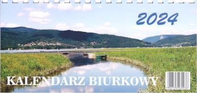 Kalendarz 2024 biurkowy poziomy. Wydawca: PROLOG. SmakLiter.pl Opakowanie Kalendarz 2024 biurkowy poziomy