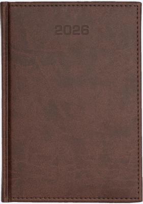 Opakowanie Kalendarz 2024 dzienny A4 Vivella ciemny brąz