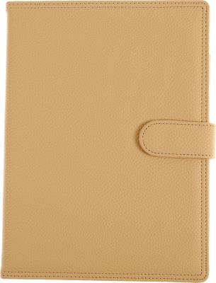 Opakowanie Kalendarz 2024 dzienny B5 z zapięciem ekoskóra kremowy