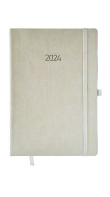 Opakowanie Kalendarz 2024 flex A5 dzienny V6 szary