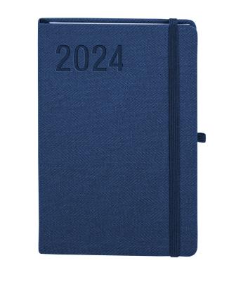 Okładka książki Kalendarz 2024 Jacob A5 granat TDW