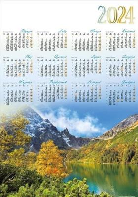 Opakowanie Kalendarz 2024 jednoplanszowy Tatry (10szt)