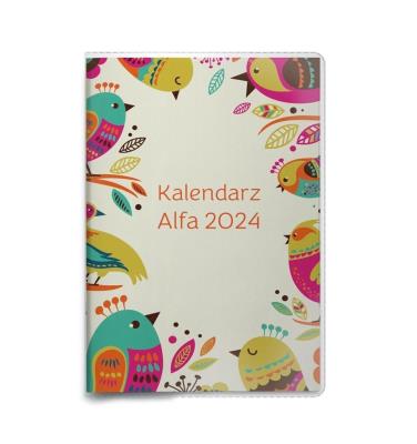 Opakowanie Kalendarz 2024 kieszonkowy Alfa MIX