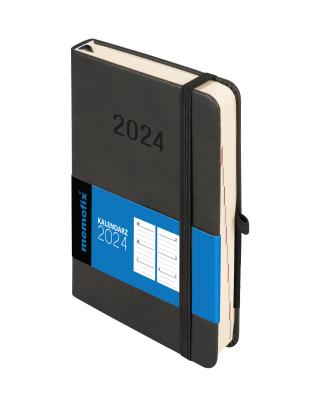 Okładka książki Kalendarz 2024 Memo B6 TDW czarny
