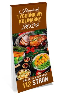 Kalendarz 2024 Poradnik kulinarny tygodniowy. Wydawca: KALPOL.BIS kalendarze. SmakLiter.pl Opakowanie Kalendarz 2024 Poradnik kulinarny tygodniowy