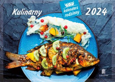 Kalendarz 2024 Rodzinny Kulinarny. Wydawca: Lucrum. SmakLiter.pl Opakowanie Kalendarz 2024 Rodzinny Kulinarny