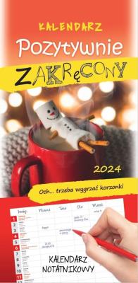 Opakowanie Kalendarz 2024 rodzinny notatnikowy Pozytywnie...