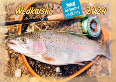 Kalendarz 2024 Rodzinny Wędkarski. Wydawca: Lucrum. SmakLiter.pl Opakowanie Kalendarz 2024 Rodzinny Wędkarski