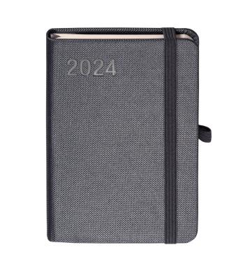 Okładka książki Kalendarz 2024 Rubi A6 grafit TDW