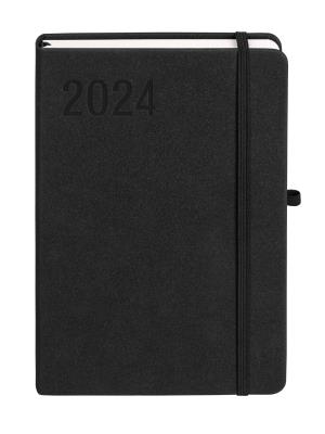 Okładka książki Kalendarz 2024 Sakura A5 czarny DNS