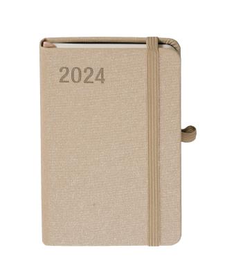 Okładka książki Kalendarz 2024 Sakura A6 szampański TDW