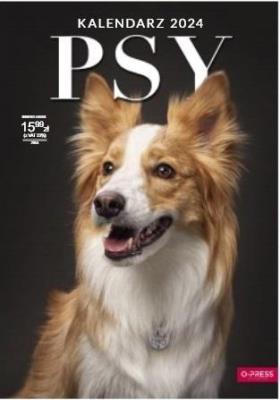Opakowanie Kalendarz 2024 ścienny A3 Psy