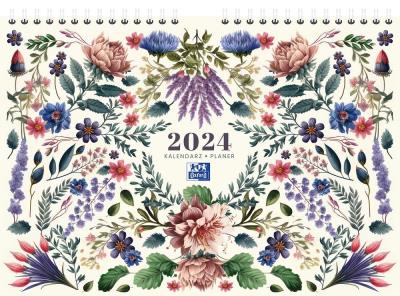 Opakowanie Kalendarz 2024 ścienny A4 Flower OXFORD