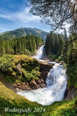 Opakowanie Kalendarz 2024 Ścienny dwustronny Wodospady