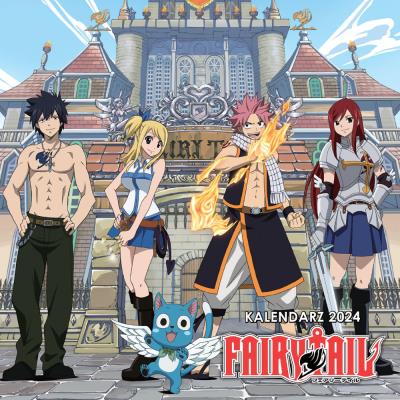 Opakowanie Kalendarz 2024 ścienny Fairy Tail