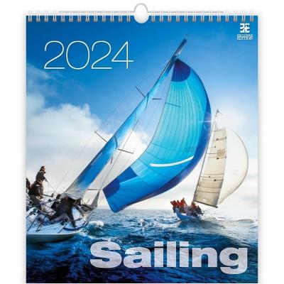 Opakowanie Kalendarz 2024 ścienny Sailing HELMA