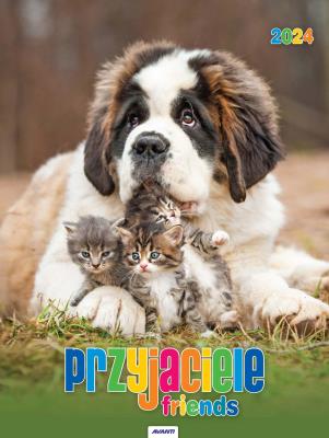 Opakowanie Kalendarz 2024 Ścieny Przyjaciele