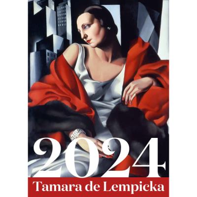 Okładka książki Kalendarz 2024 - Tamara Łempicka A3