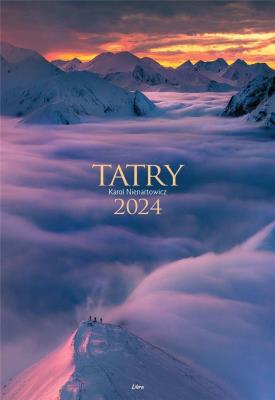 Kalendarz 2024 Tatry. Autor: Nienartowicz Karol. SmakLiter.pl Okładka książki Kalendarz 2024 Tatry