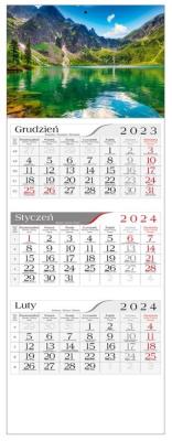 Opakowanie Kalendarz 2024 Trójdzielny Morskie Oko