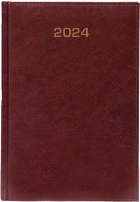 Kalendarz 2024 tygodniowy A4 Baladek bordo. Wydawca: ANIEW. SmakLiter.pl Opakowanie Kalendarz 2024 tygodniowy A4 Baladek bordo