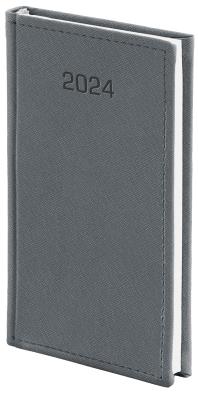 Opakowanie Kalendarz 2024 tygodniowy A6 cross srebrny