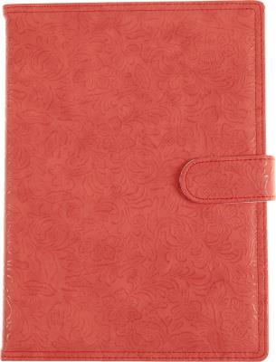 Opakowanie Kalendarz 2024 tygodniowy B5 z zapięciem flower czerwony