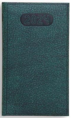 Okładka książki Kalendarz 2024 tygodniowy Print - zielony