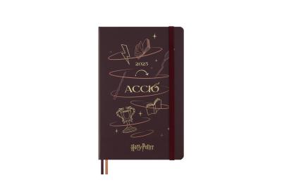 Opakowanie Kalendarz 2025 12m Moleskine L dzienny Le Harry Potter Accio 13x21