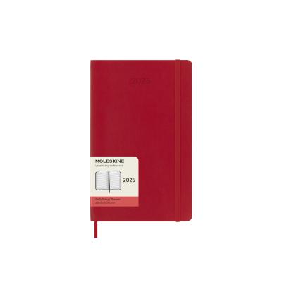 Opakowanie Kalendarz 2025 12M Moleskine L dzienny Scarlet Red 13x21
