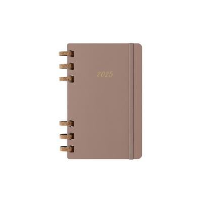 Opakowanie Kalendarz 2025 12M Moleskine L tygodniowy/miesięczny na spirali Crush Almond 13x21