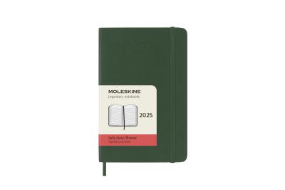 Opakowanie Kalendarz 2025 12M Moleskine P dzienny Myrtle Green 9x14