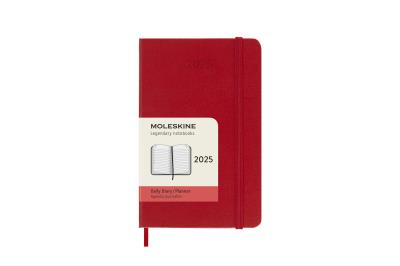 Opakowanie Kalendarz 2025 12M Moleskine P dzienny Scarlet Red 9x14