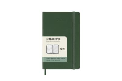 Opakowanie Kalendarz 2025 12M Moleskine P tygodniowy Myrtle Green 9x14