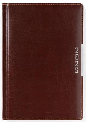 Opakowanie Kalendarz 2025 A4 dzienny biznesowy brązowy