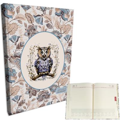 Opakowanie Kalendarz 2025 A4 dzienny sb/nd osobno Sowa Boho