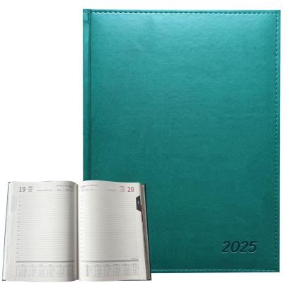 Opakowanie Kalendarz 2025 A4 dzienny sb/nd osobno Zielony