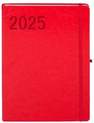 Okładka książki Kalendarz 2025 A4 Formalizm TDW czerwony