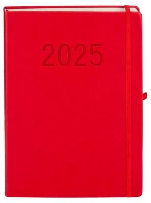 Opakowanie Kalendarz 2025 A4 Memofix DNS czerwony