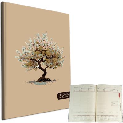 Opakowanie Kalendarz 2025 A4 tygodniowy Drzewo Beż