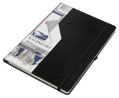 Opakowanie Kalendarz 2025 A4 tygodniowy Jazz czarny