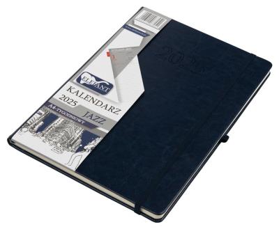 Opakowanie Kalendarz 2025 A4 tygodniowy Jazz granatowy