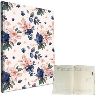 Opakowanie Kalendarz 2025 A4 tygodniowy Róże Niebieskie