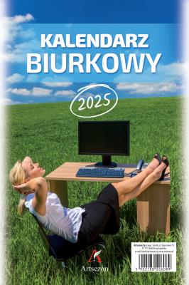 Opakowanie Kalendarz 2025 A5 biurkowy stojący MIX